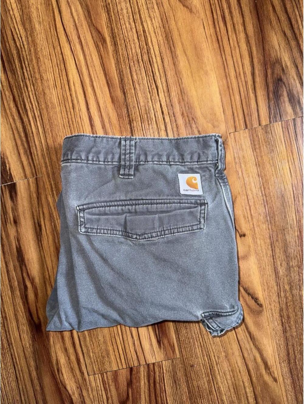 Carhartt Relaxed Fit Cargo Shorts – Gray – Size 40